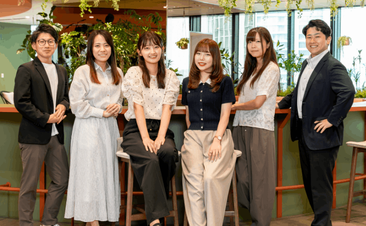 企業カルチャー変革集合写真